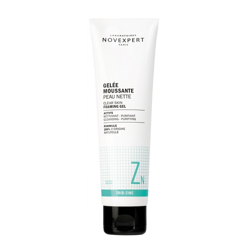 NOVEXPERT TRIO-ZINC GELEE MOUSSANTE PEAU NETTE