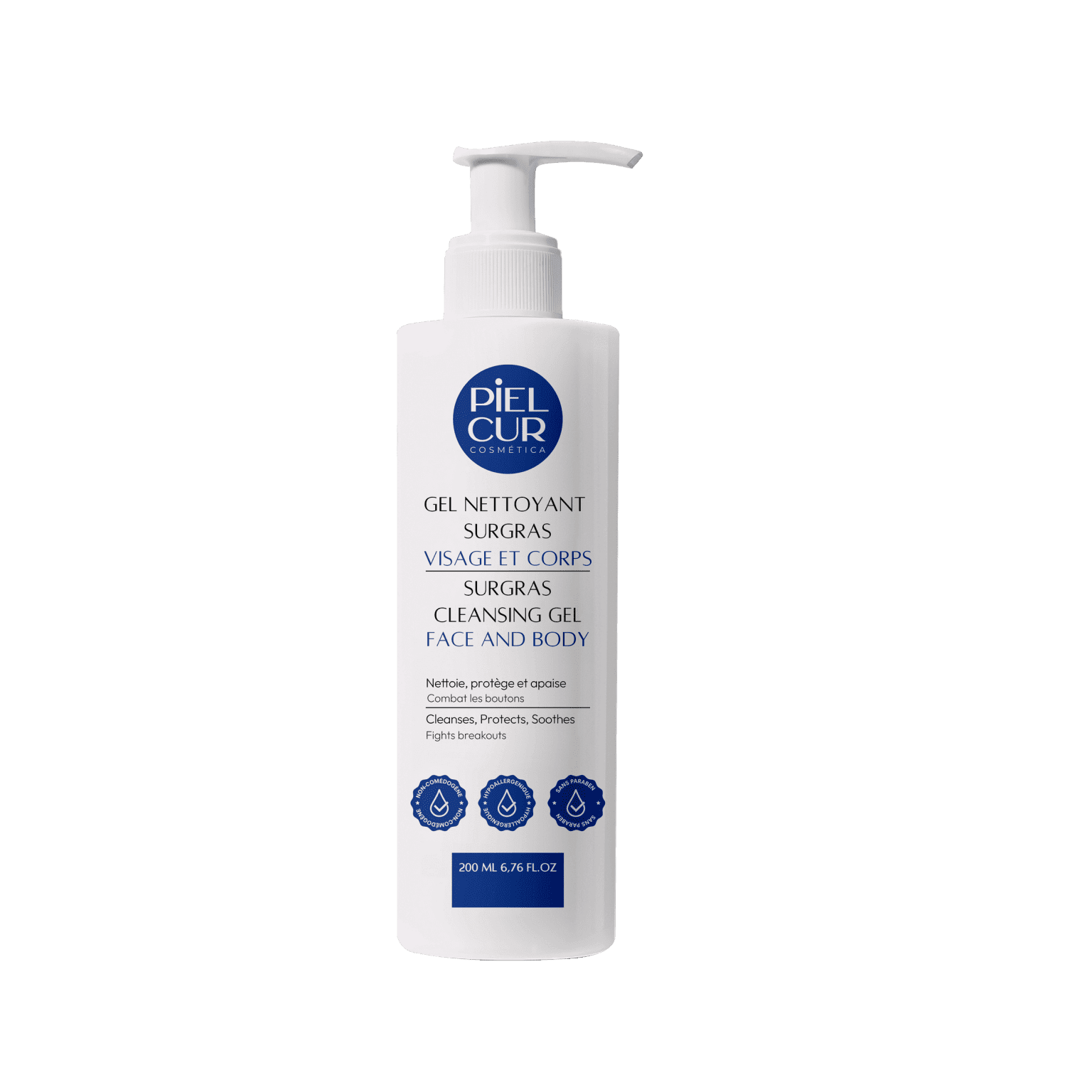 pielcur gel nettoyant